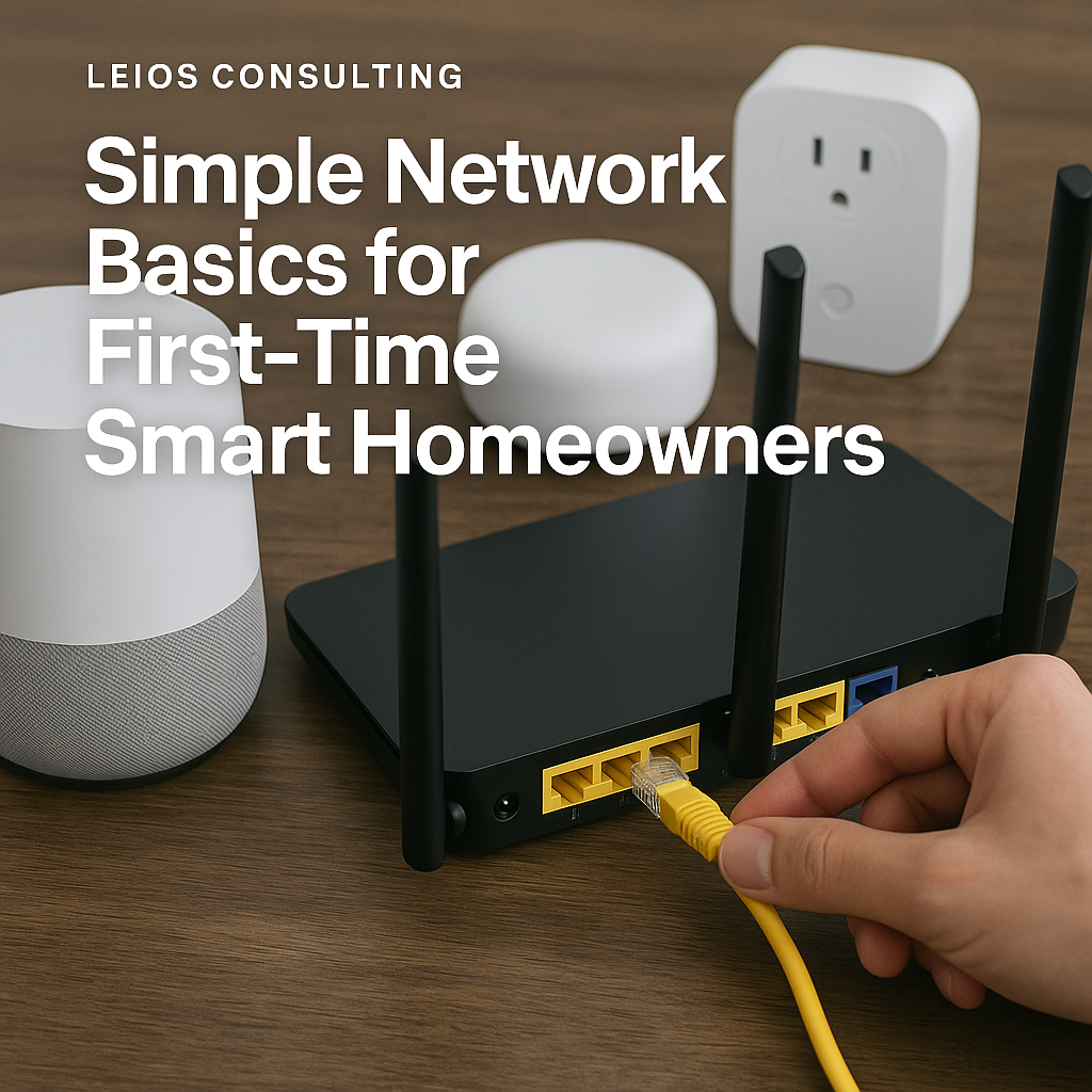 Simple Network Basics for First-Time Smart Homeowners