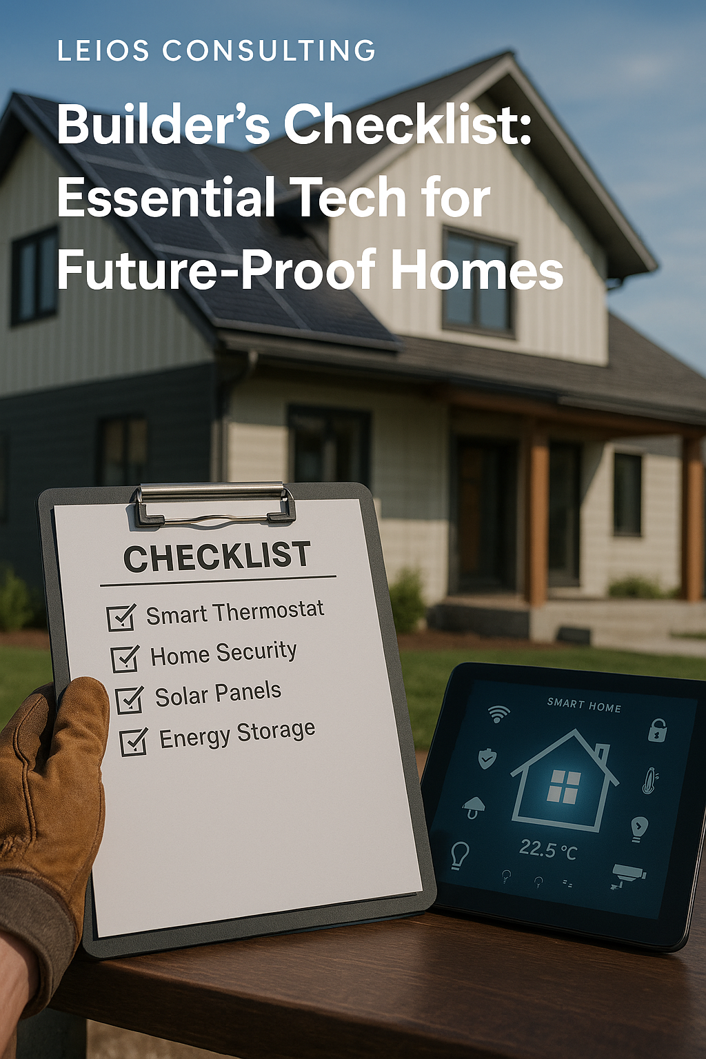 Builder’s Checklist: Essential Tech for Future-Proof Homes